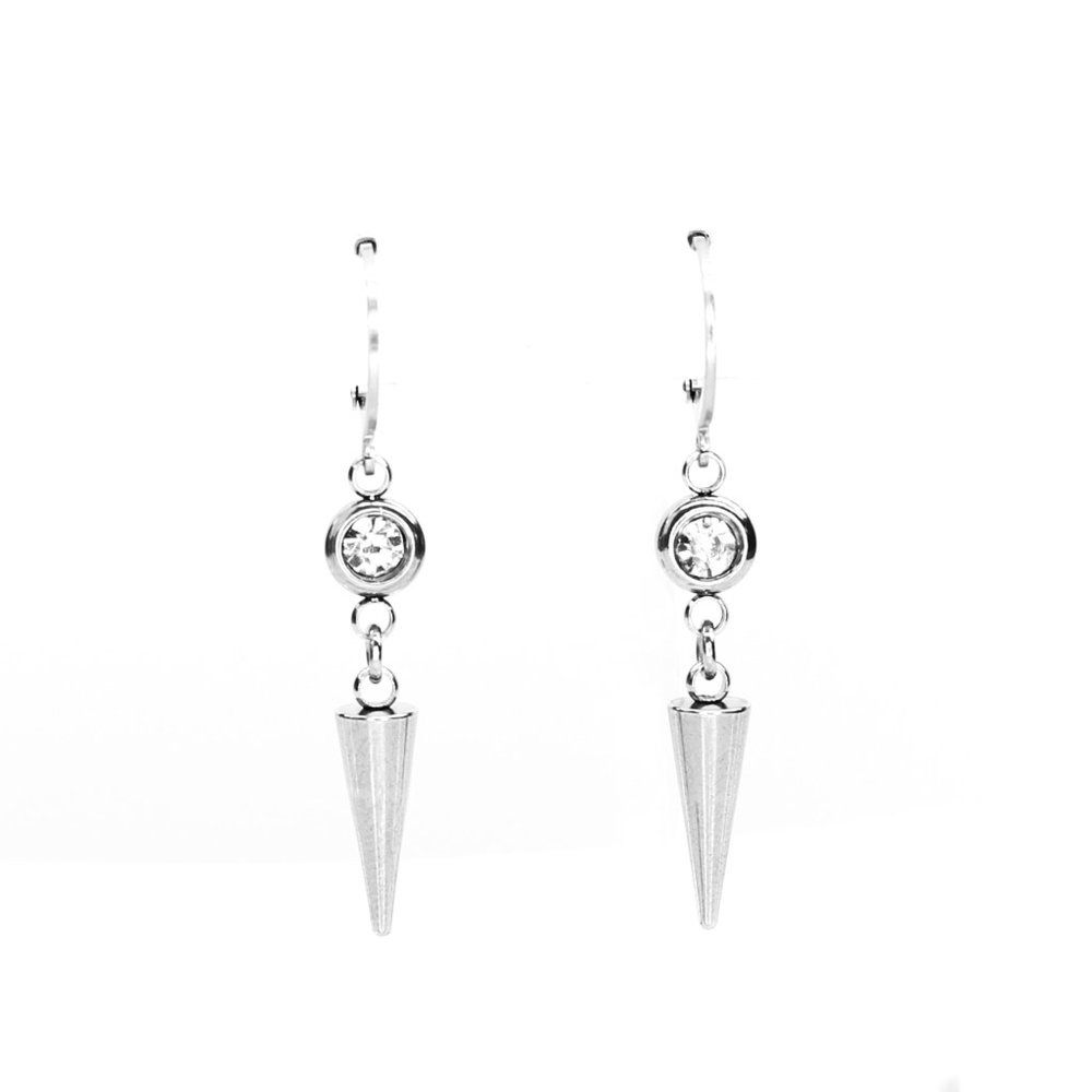 NEW / Earrings / 100% stainless steel / hypoallergenic & waterproof